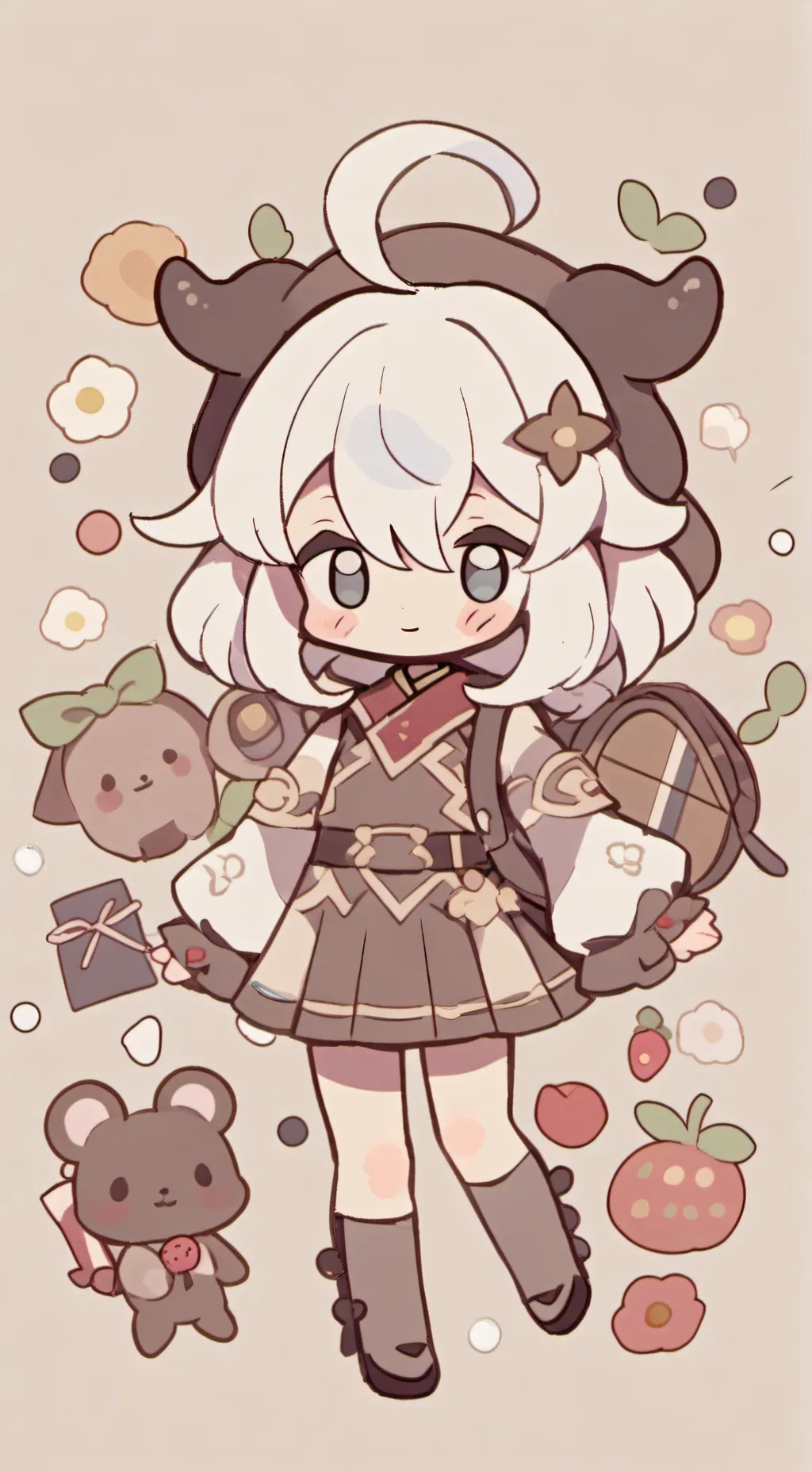 ai character: Valery  background