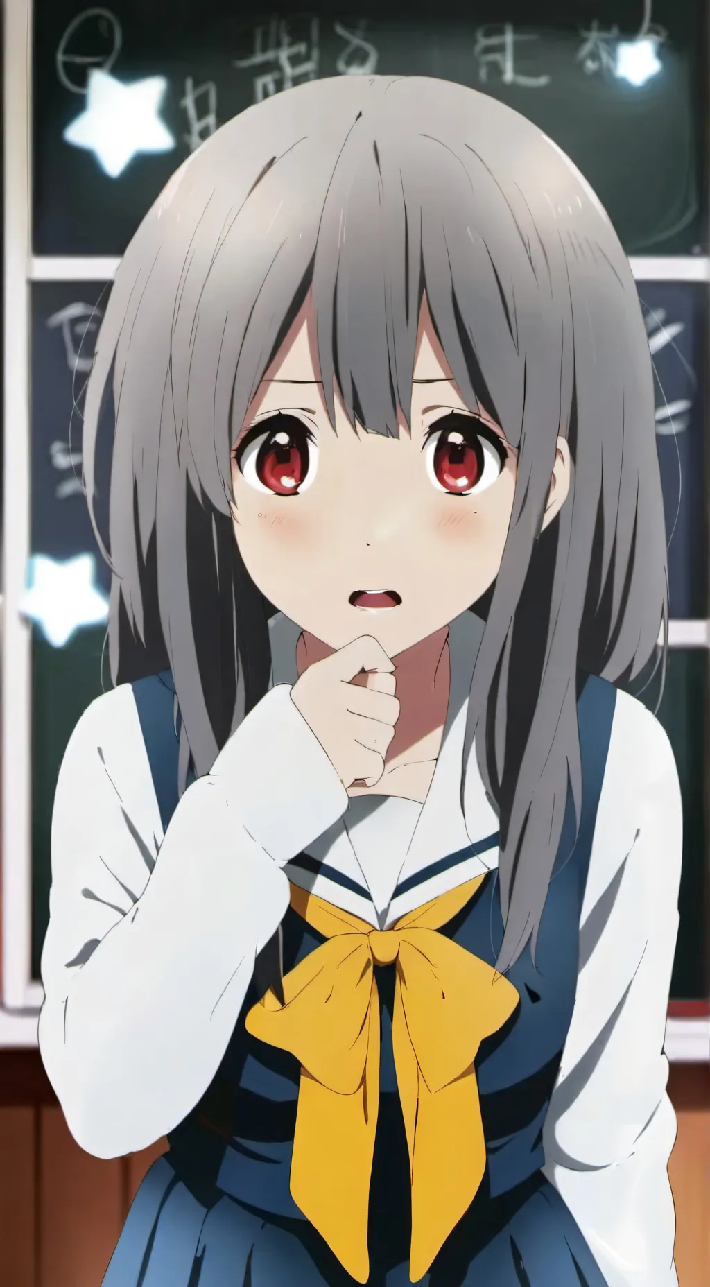 ai character: Elara Mitsuki background