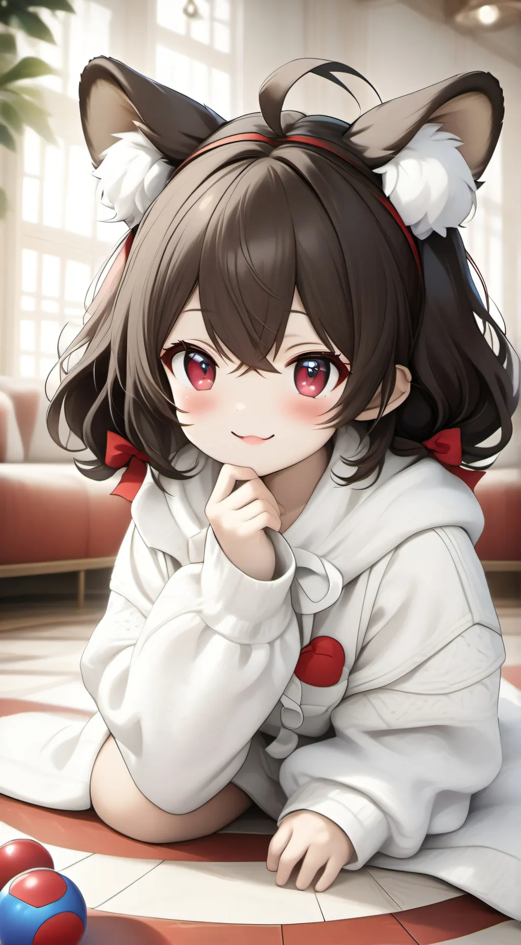 ai character: Toy Chaser Spirit background