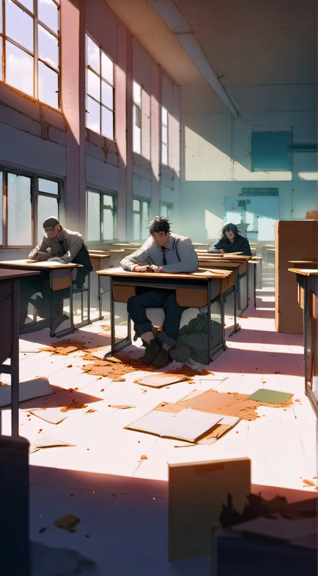 ai character: ZOMBIE Apocalypse  background