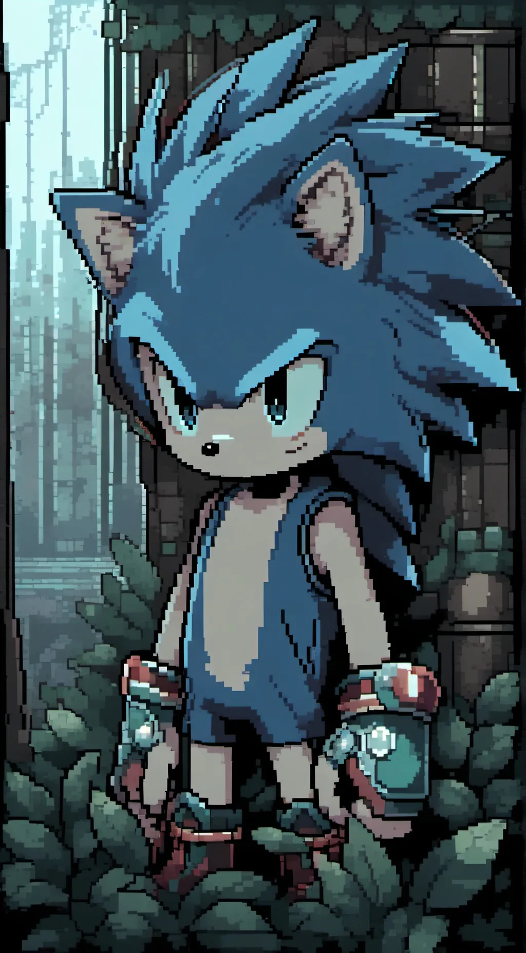 ai character: Sonic The Hedgehog background