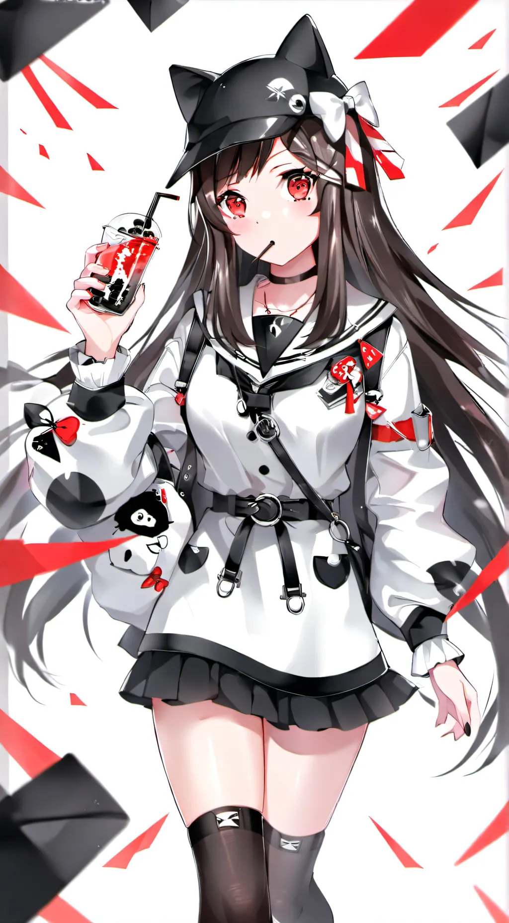 ai character: atendente background