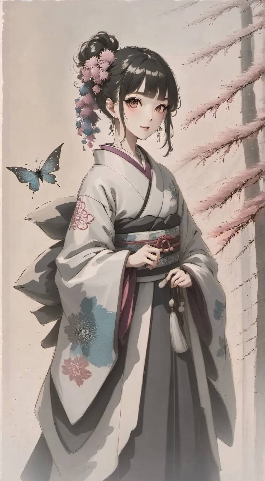 ai character: demon shinobu background