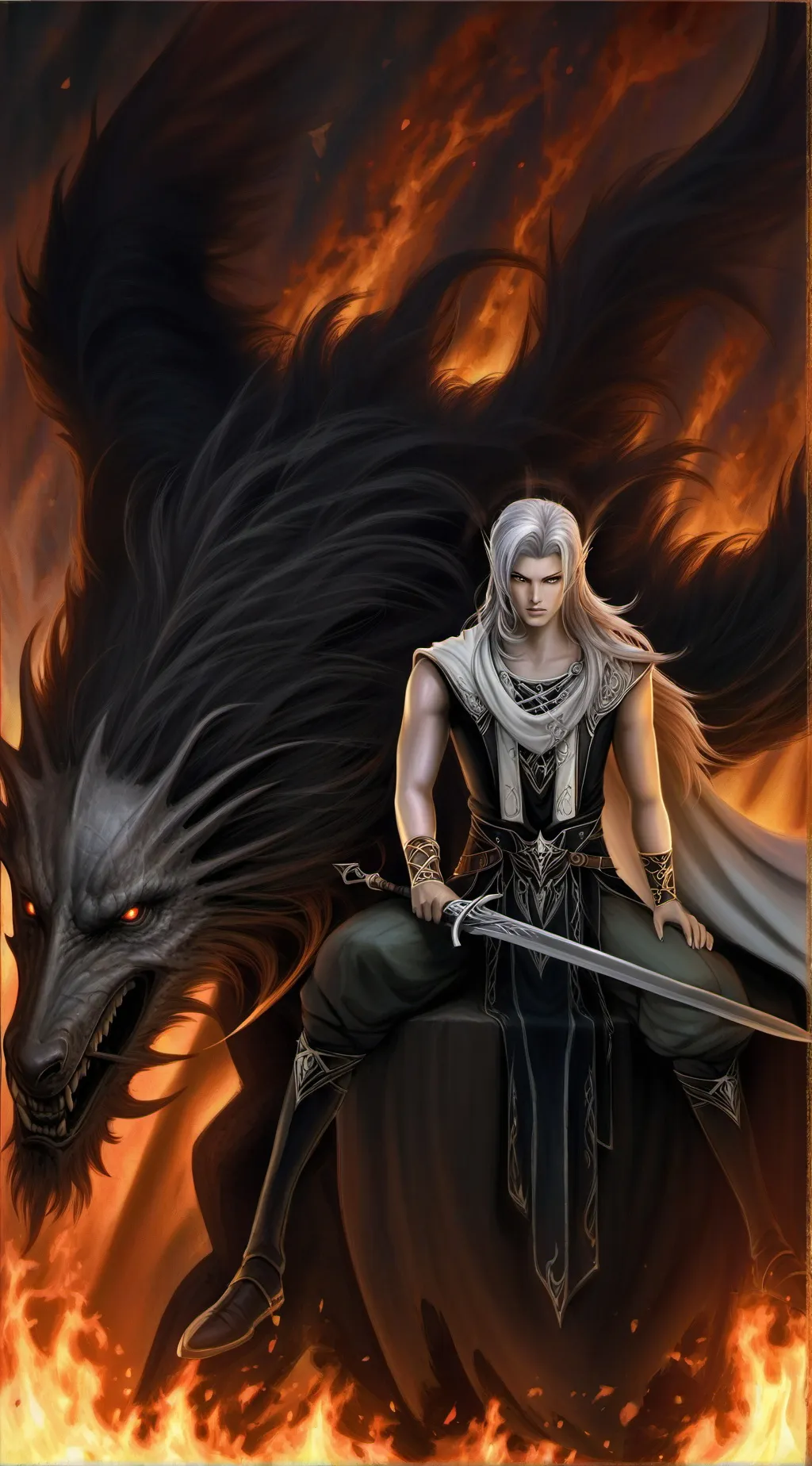 ai character: MHA + Yanaro background