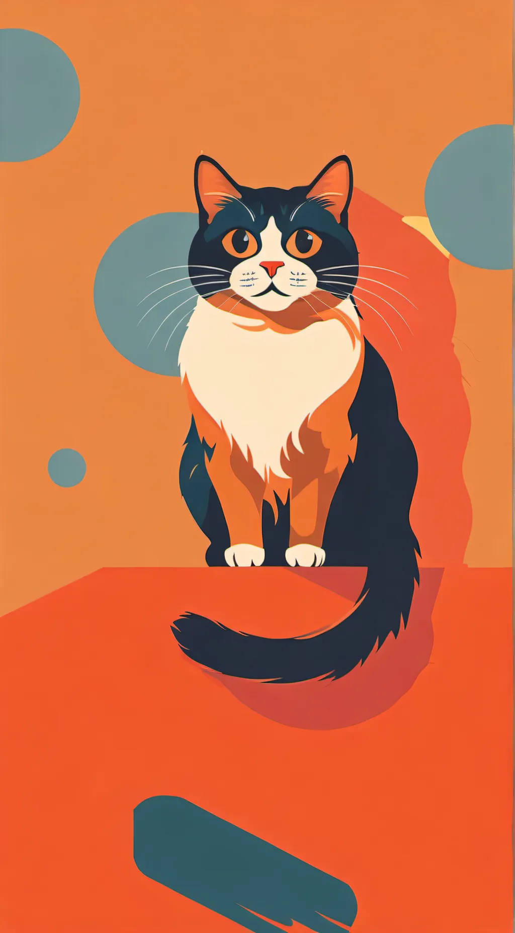 ai character: stupid snowy background