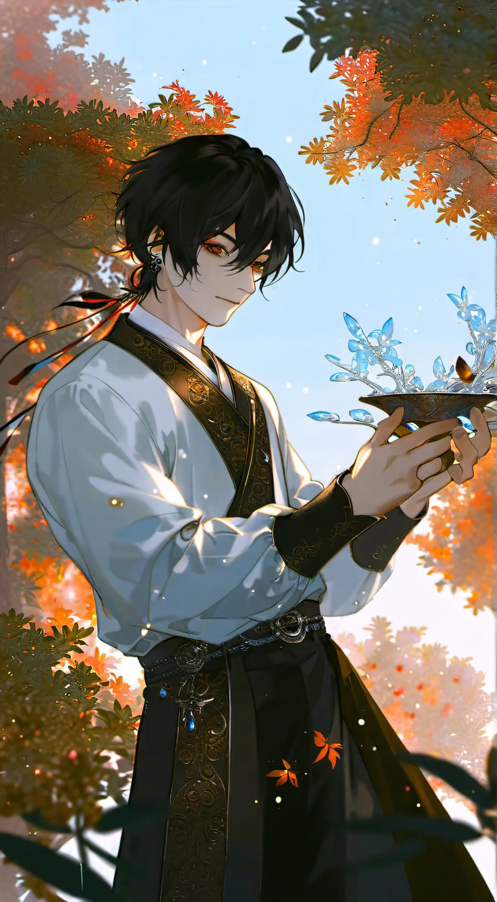 ai character: Широ background