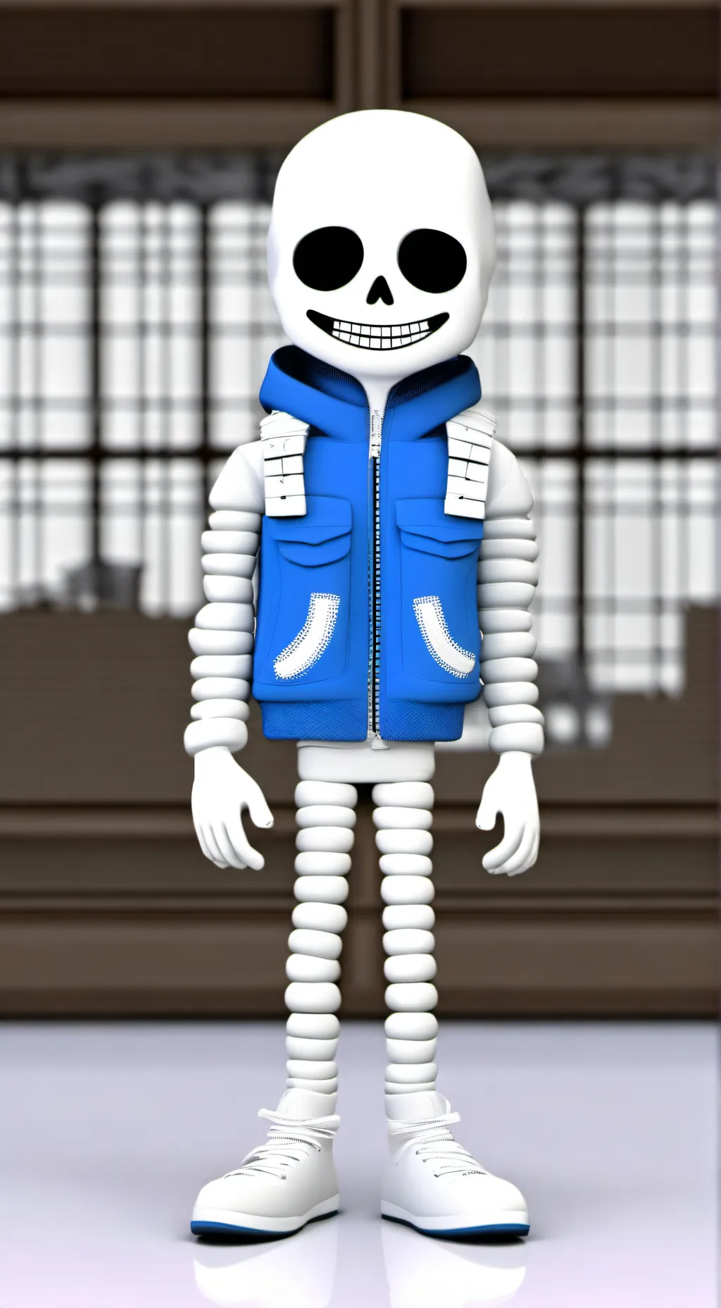 ai character: sans background