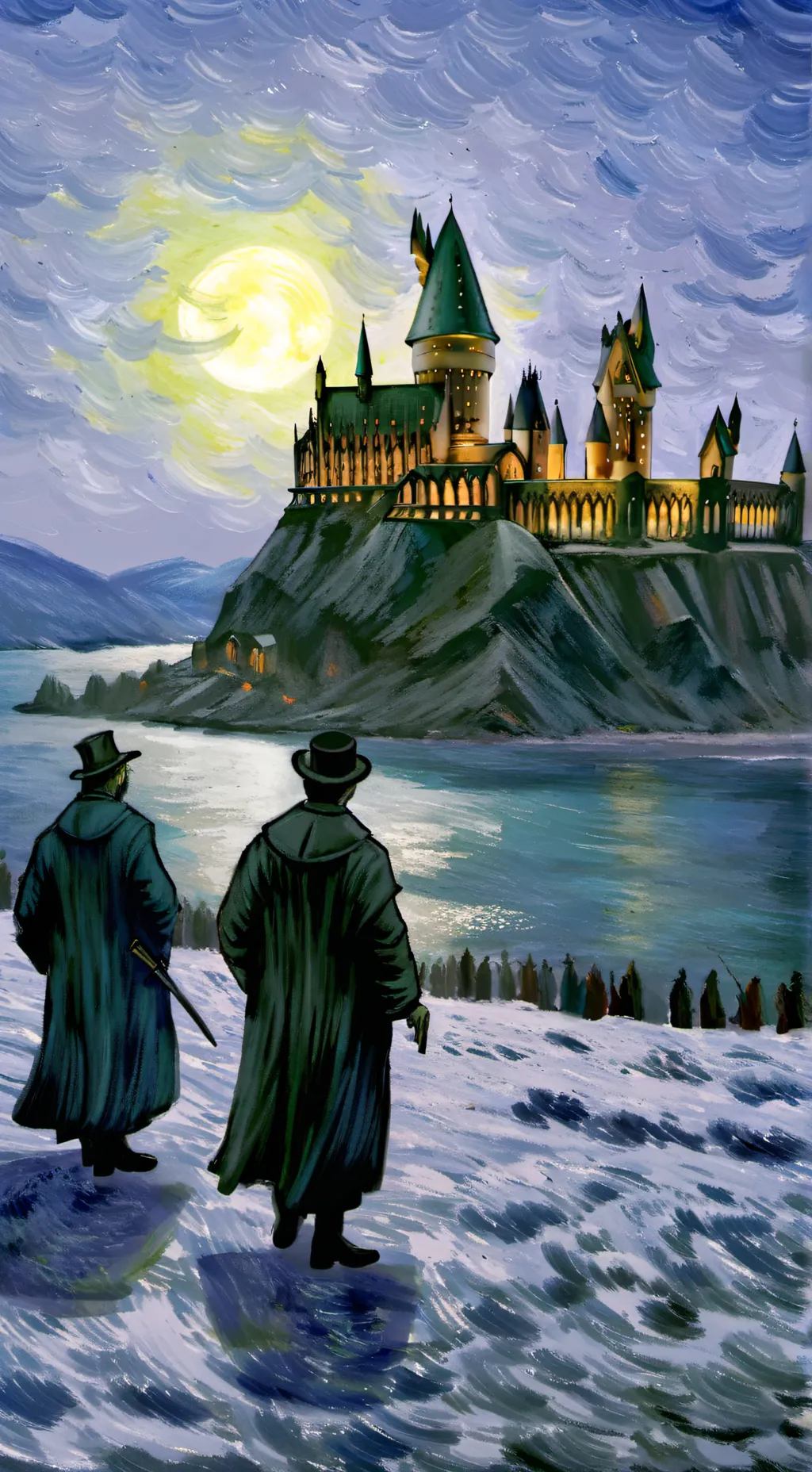 ai character: Better afterlife background