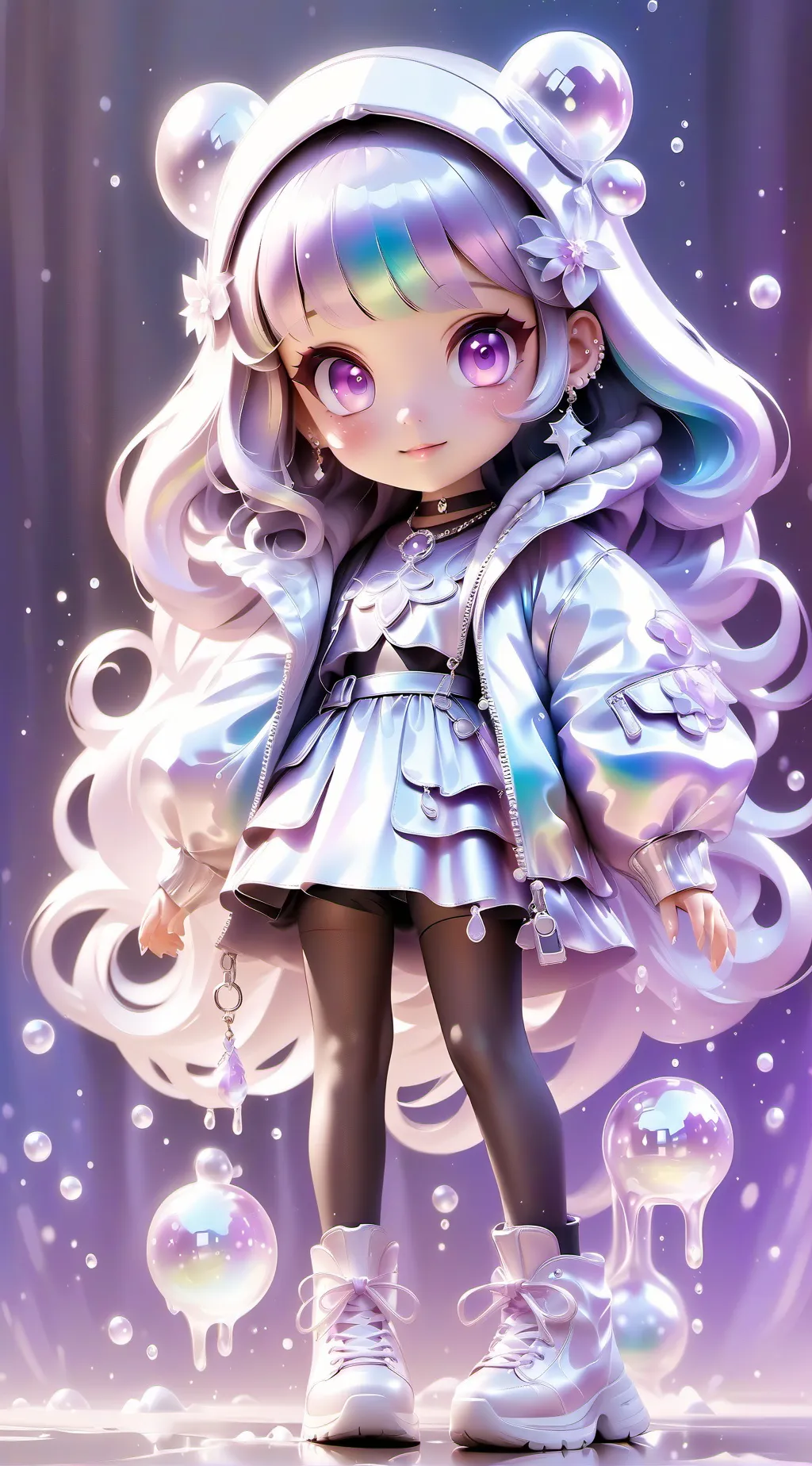 ai character: mia spruki 🐇 background