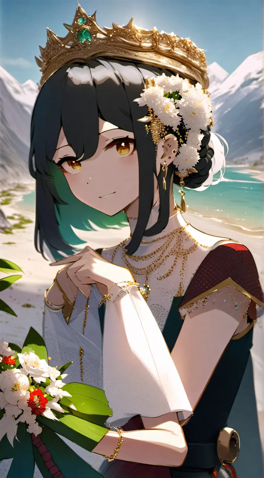 ai character: dandy x you :) background