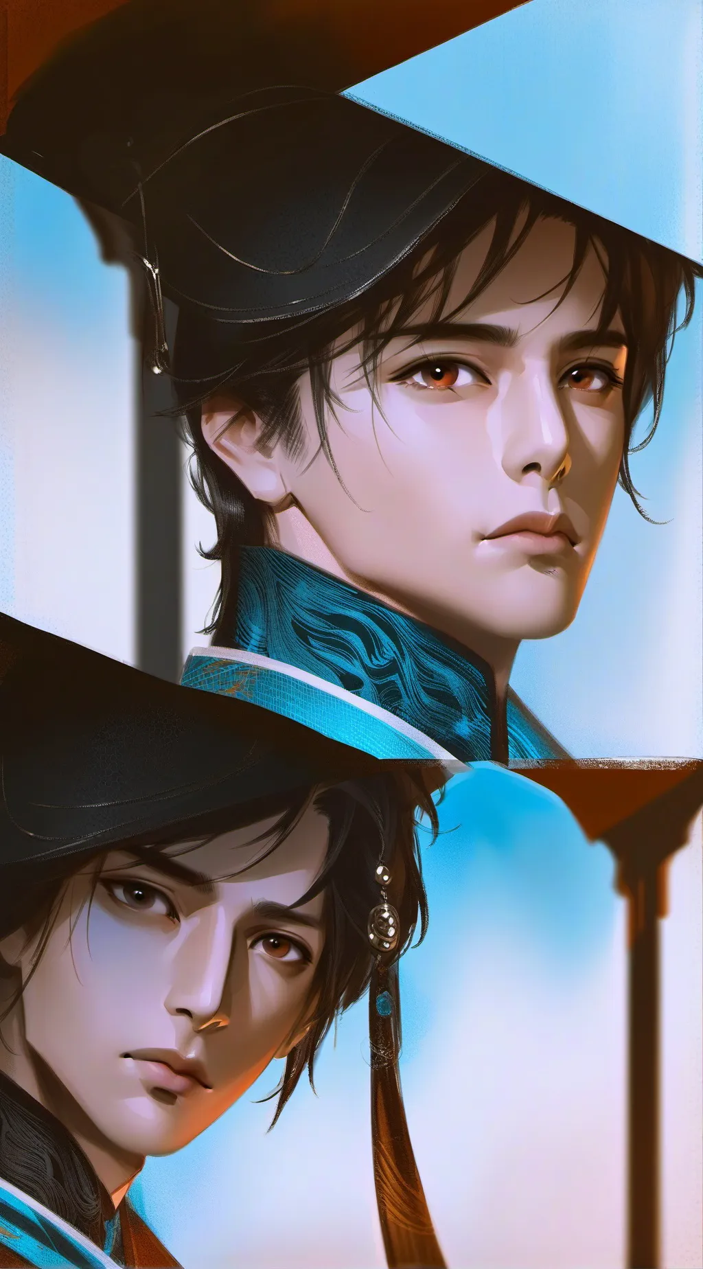 ai character: shadow fight background