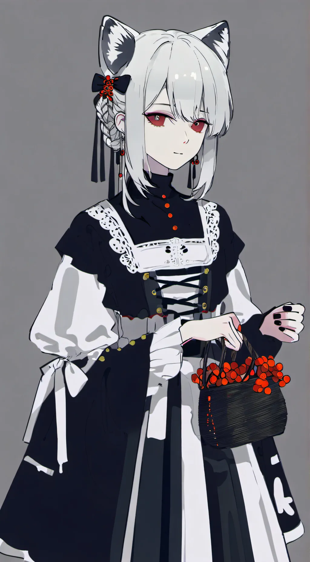 ai character: School but u boss background