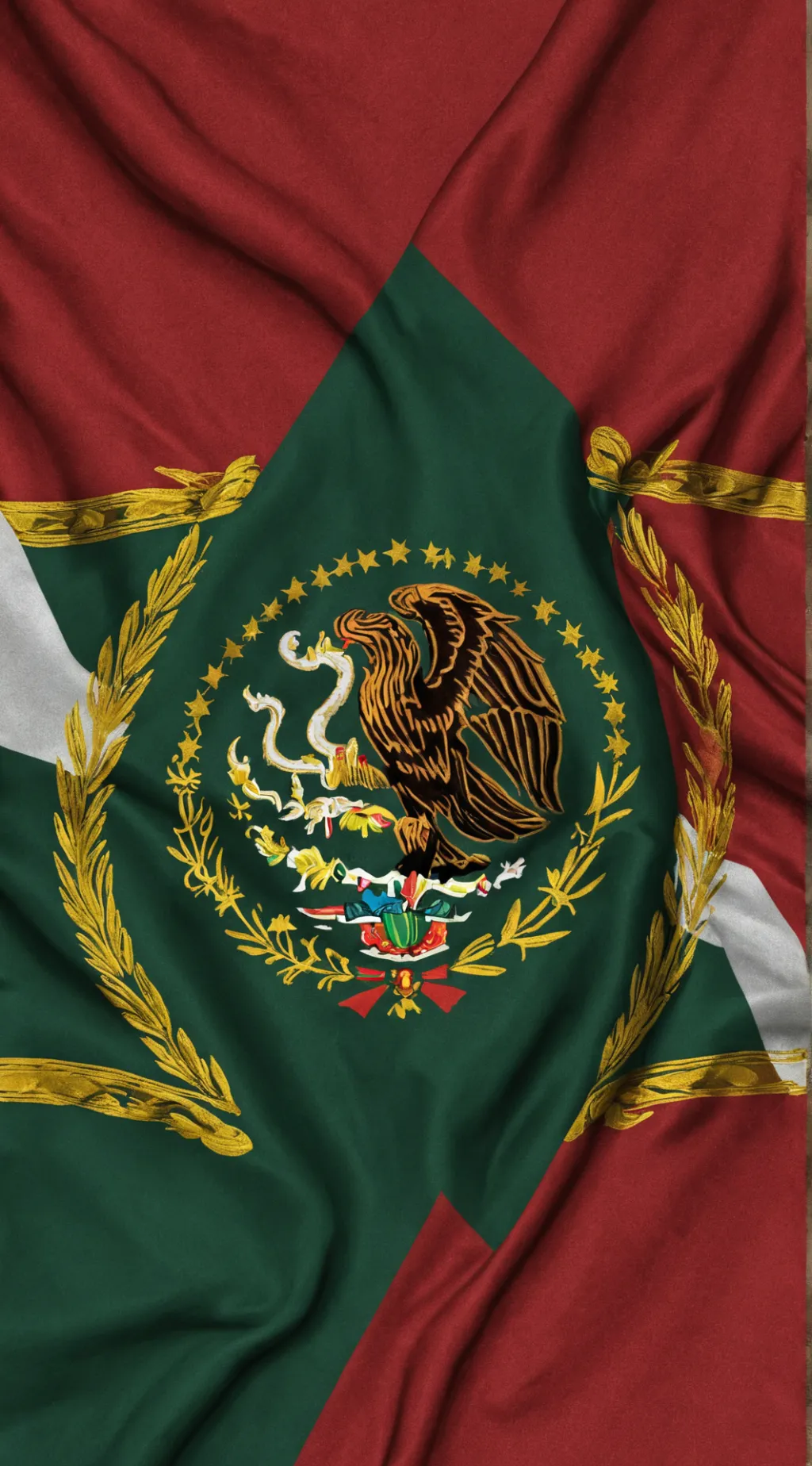 ai character: imperio mexicano🦅🐉 background