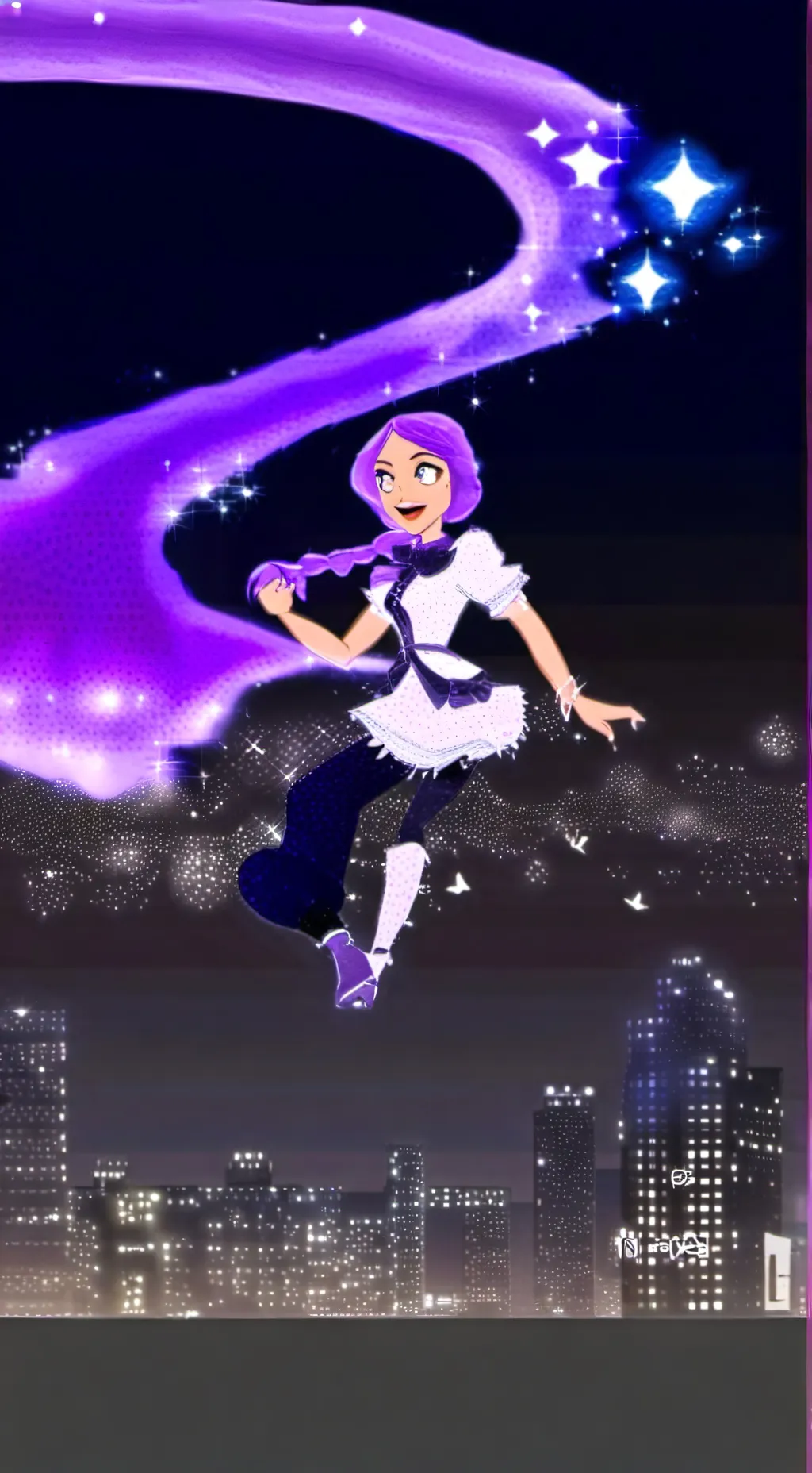 ai character: Carissa lolirock  background