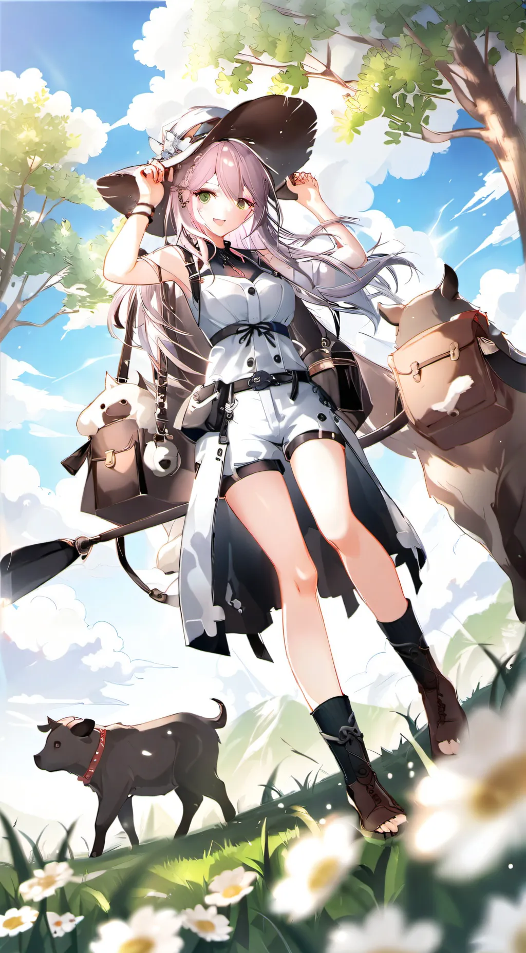 ai character: idk..roasting? background