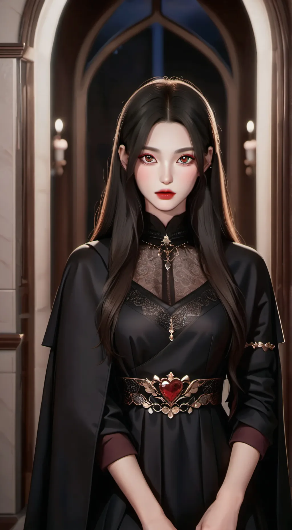 ai character: Melissa mujer🌕🩷 background