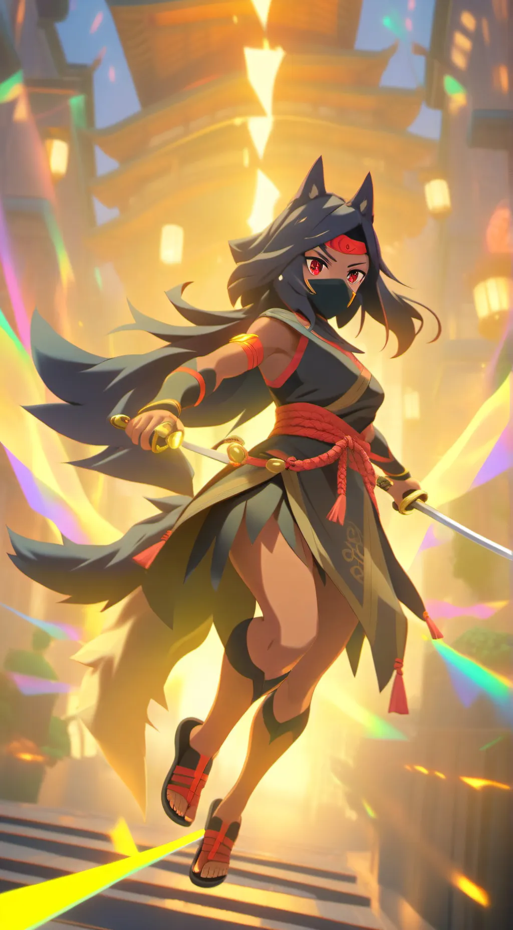 Talkie AI - Chat with SymphoWolf-Fang