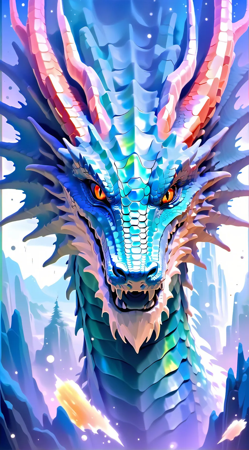 ai character: Dragon  background