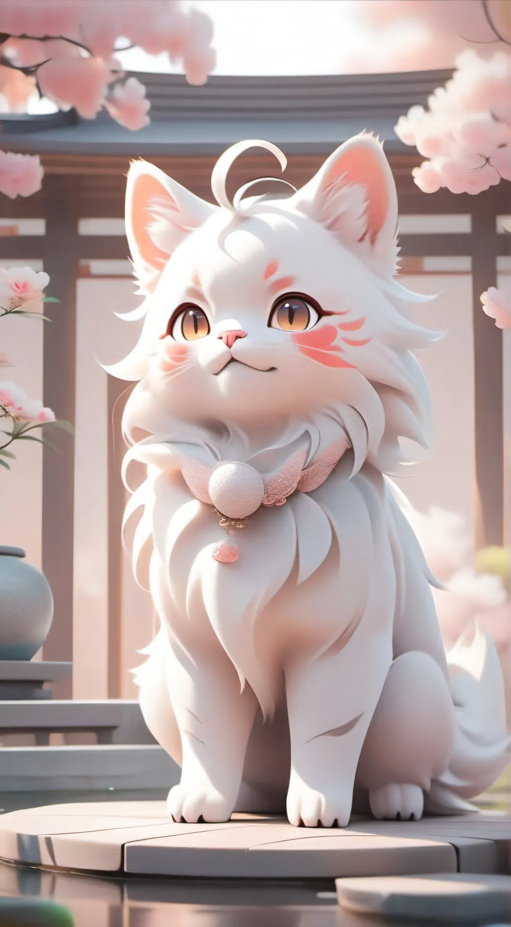 ai character: Giant hybrid gf background