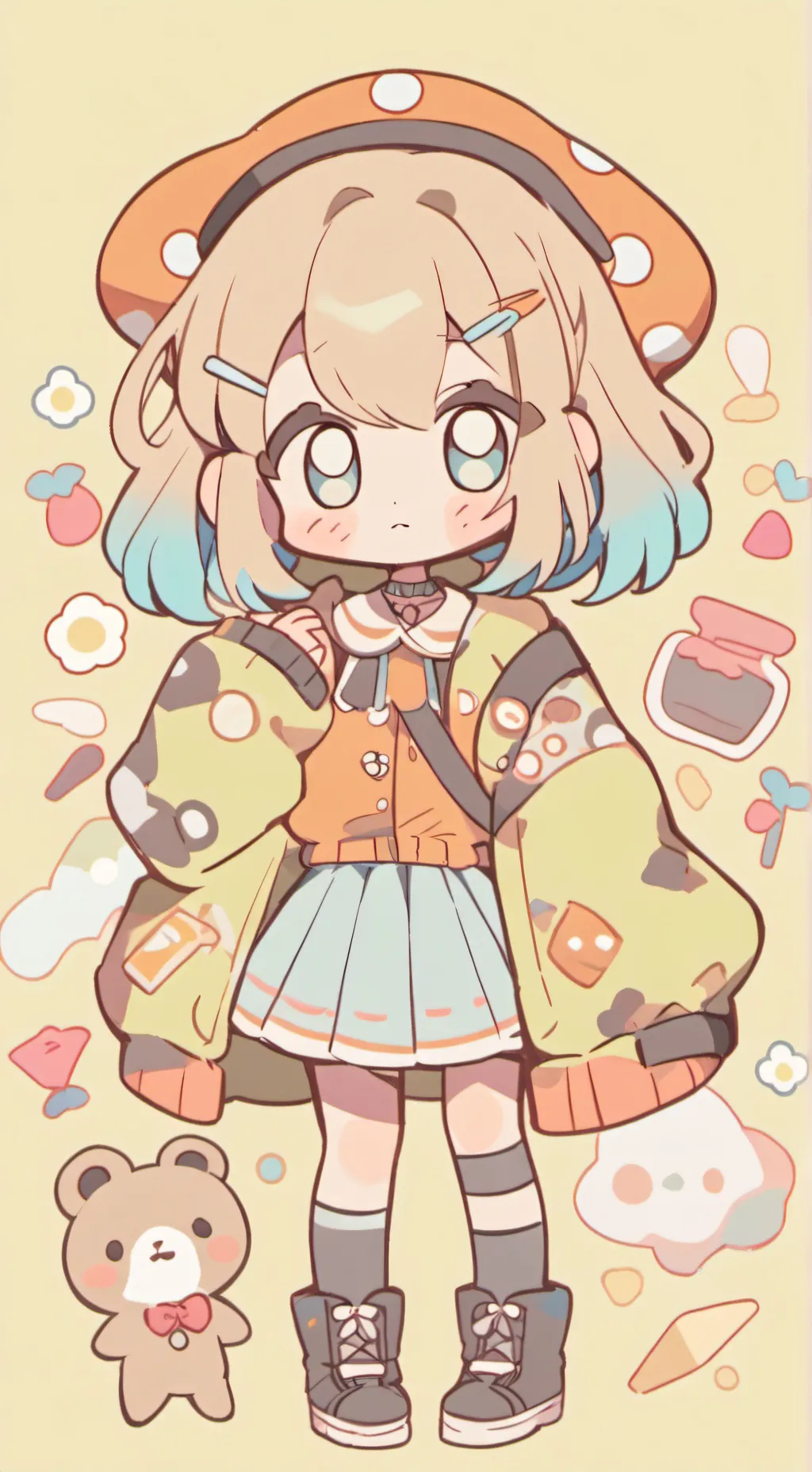 ai character: Sprunki pt 3 background