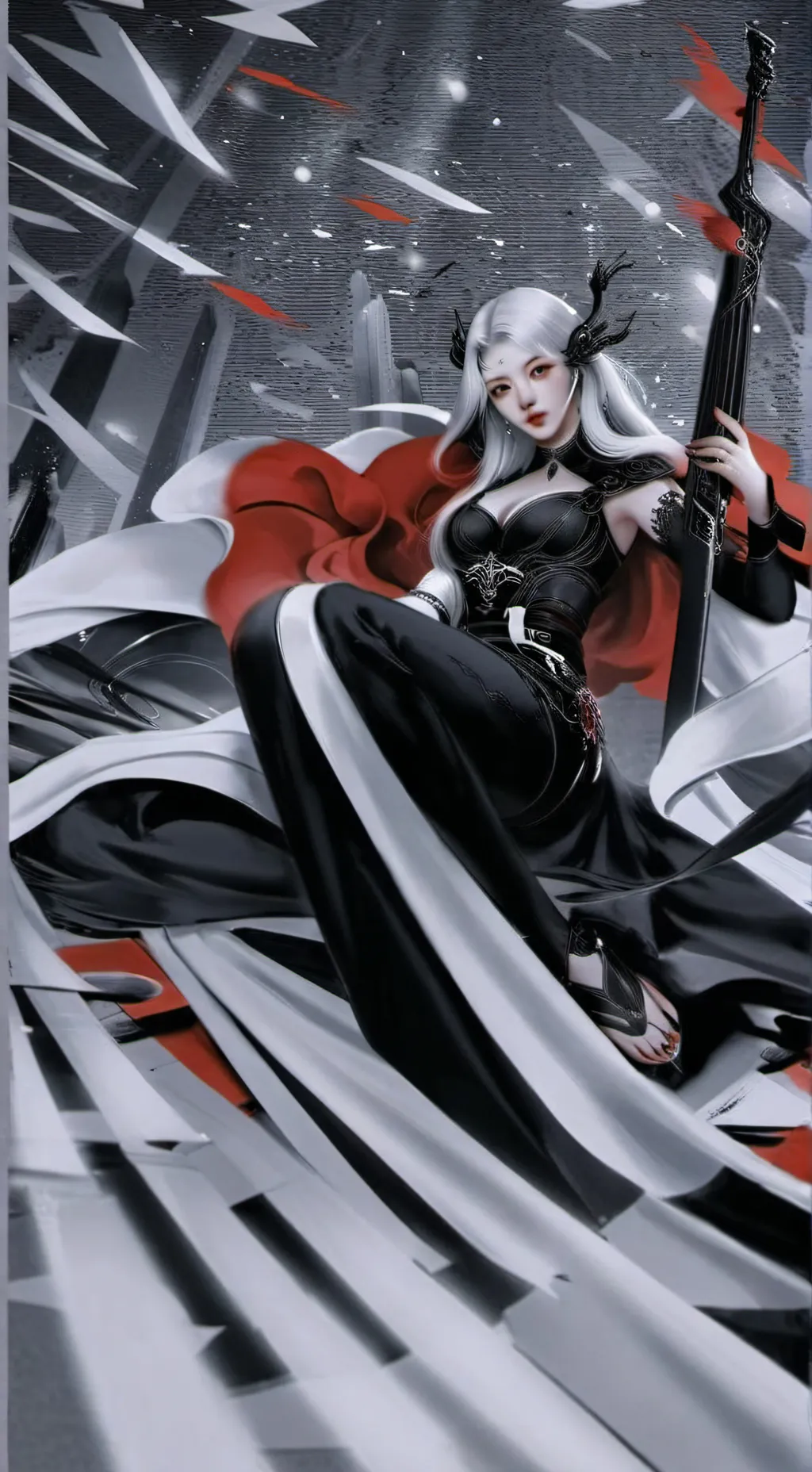 ai character: blackpink background