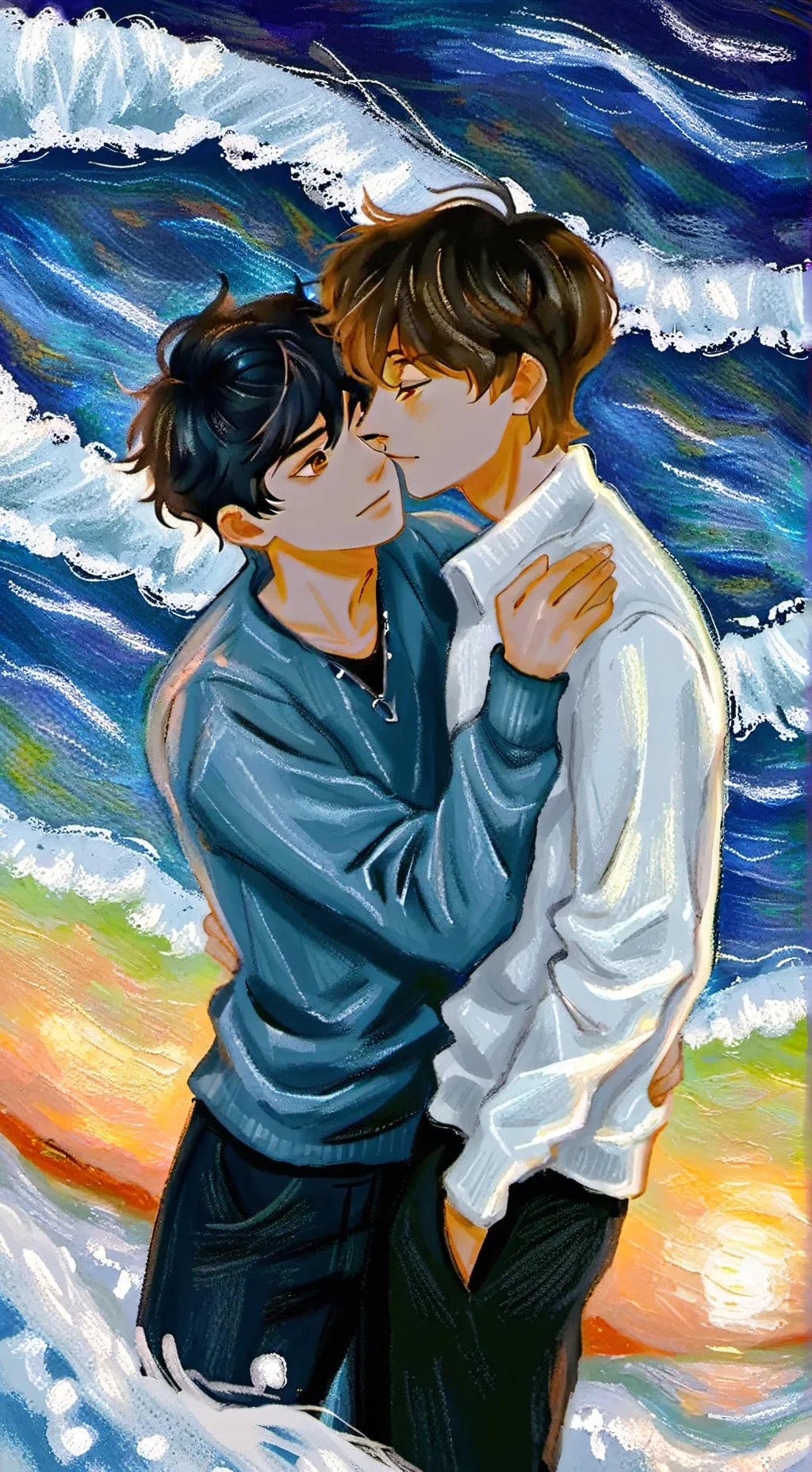 ai character: SOLANGELO!!  background