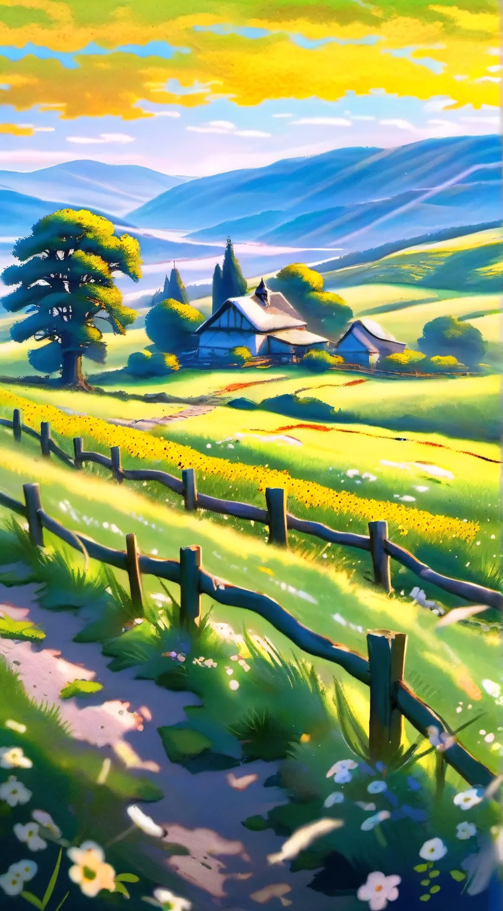 ai character: touch grass  background