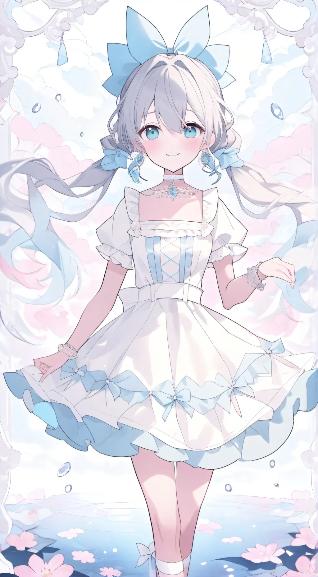 ai character: ✿ . - Lucy - . ❀ background