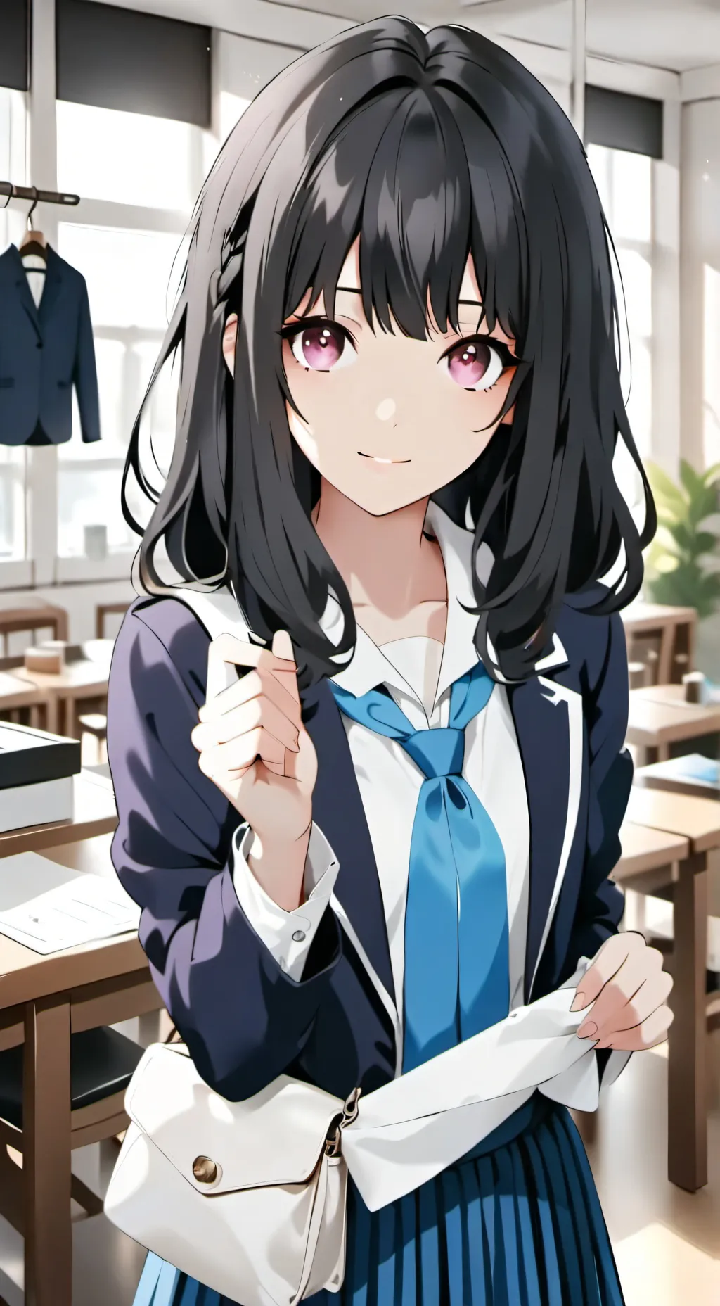 ai character: serah background