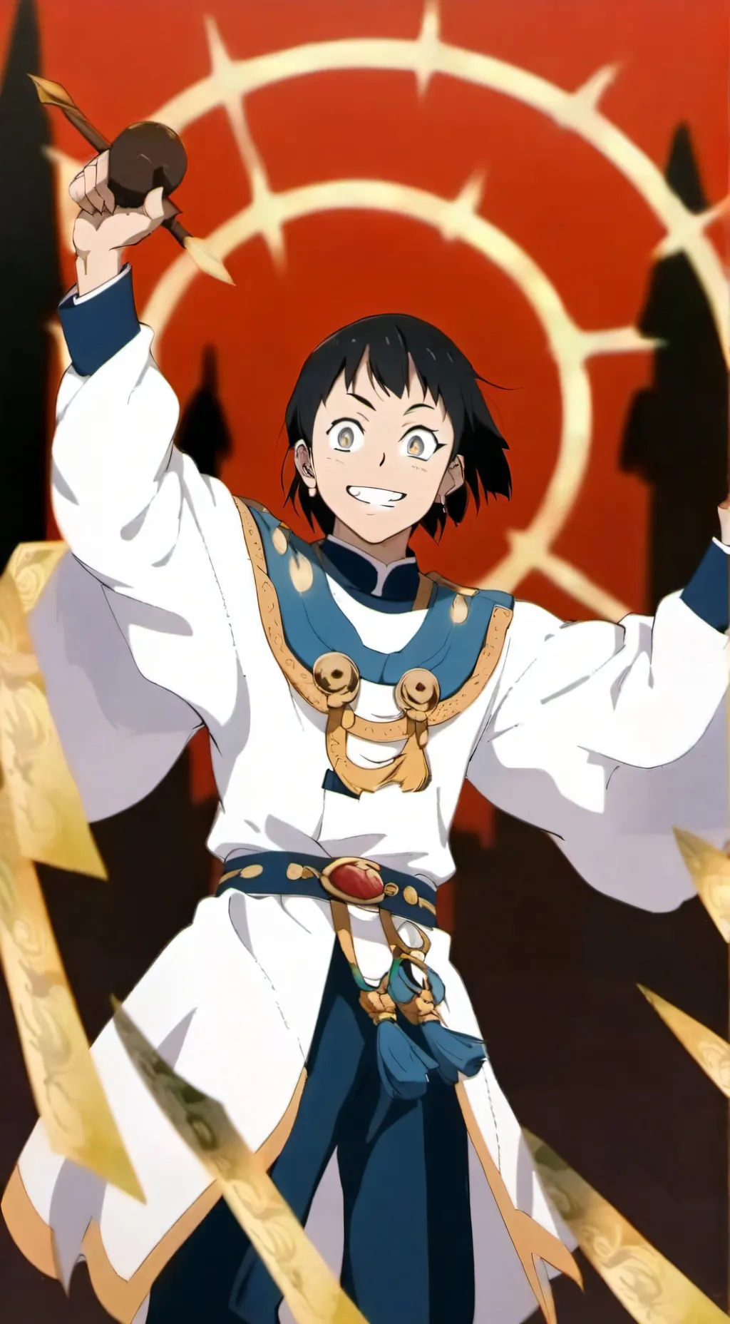 ai character: Hanta sero  background