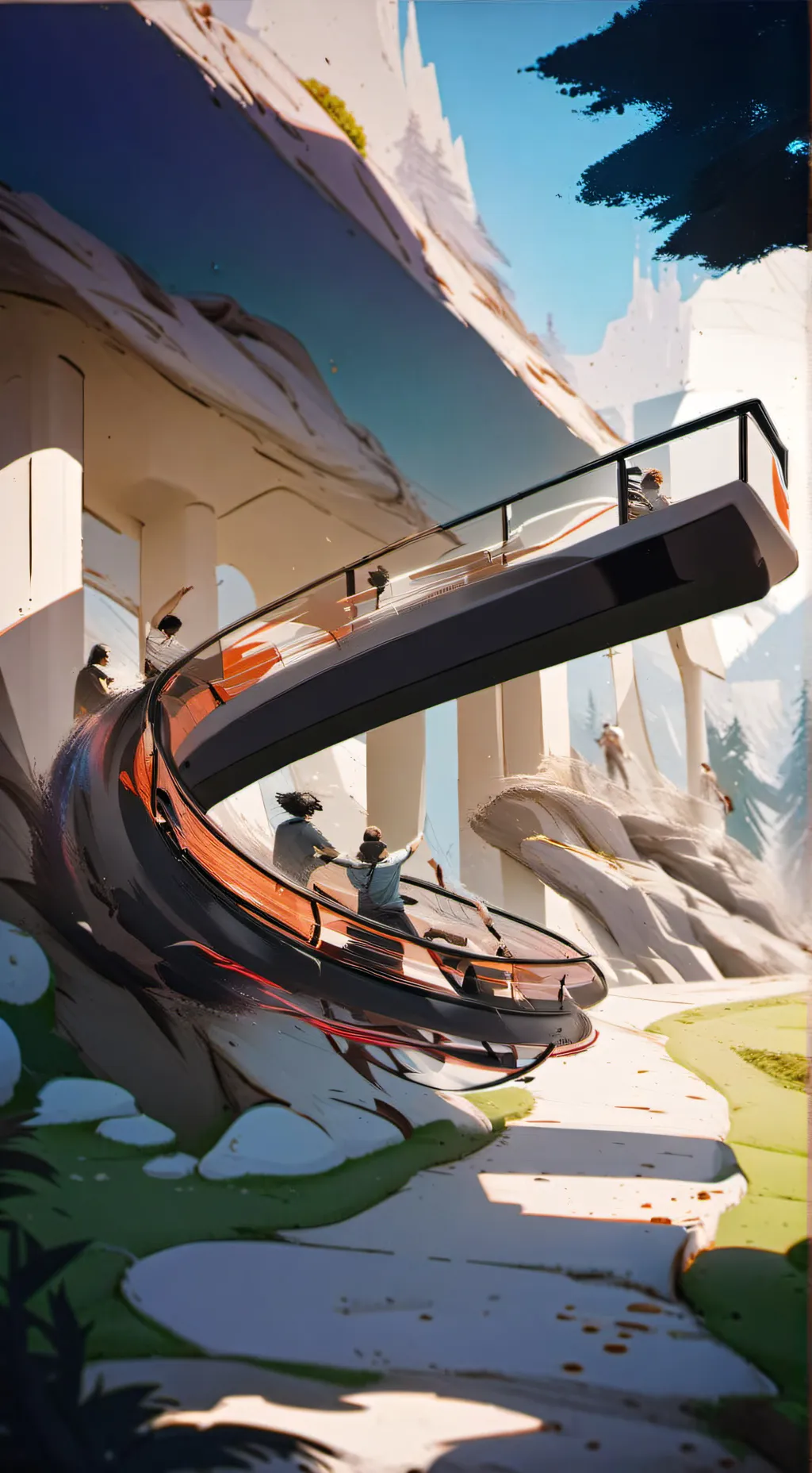 ai character: niña castrosa background