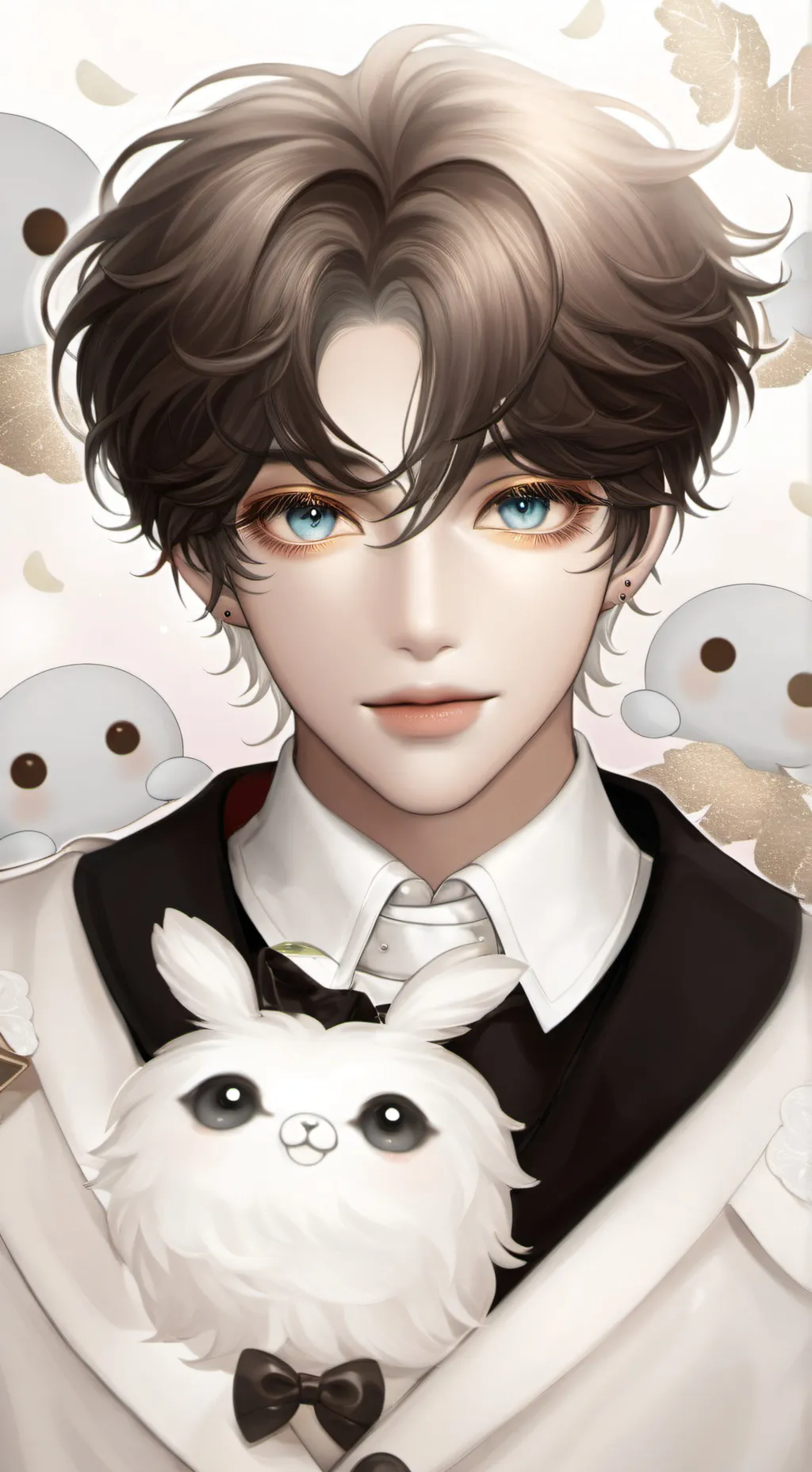 ai character: Vizinho de cima  background