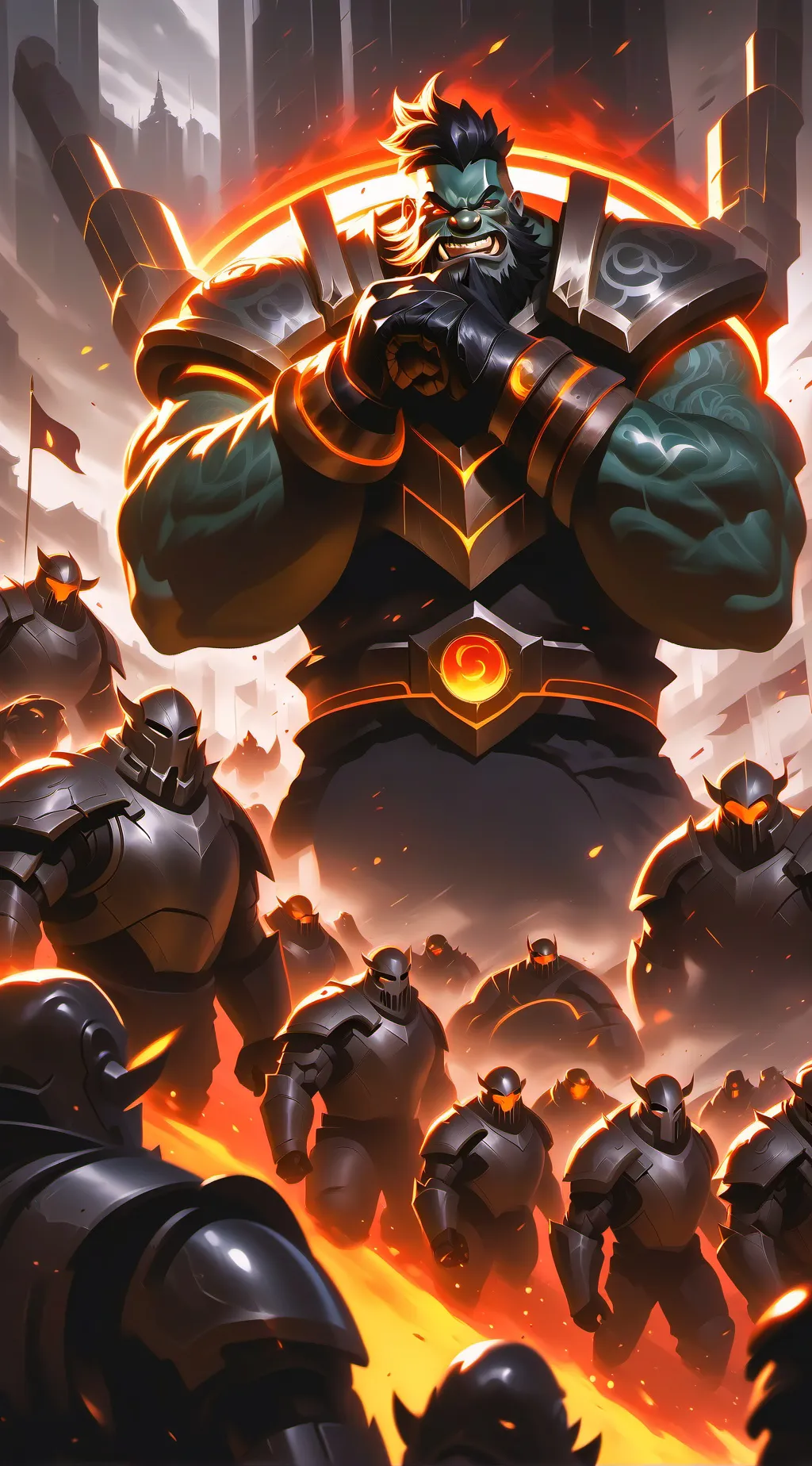 ai character: Ninjago shintaro  background