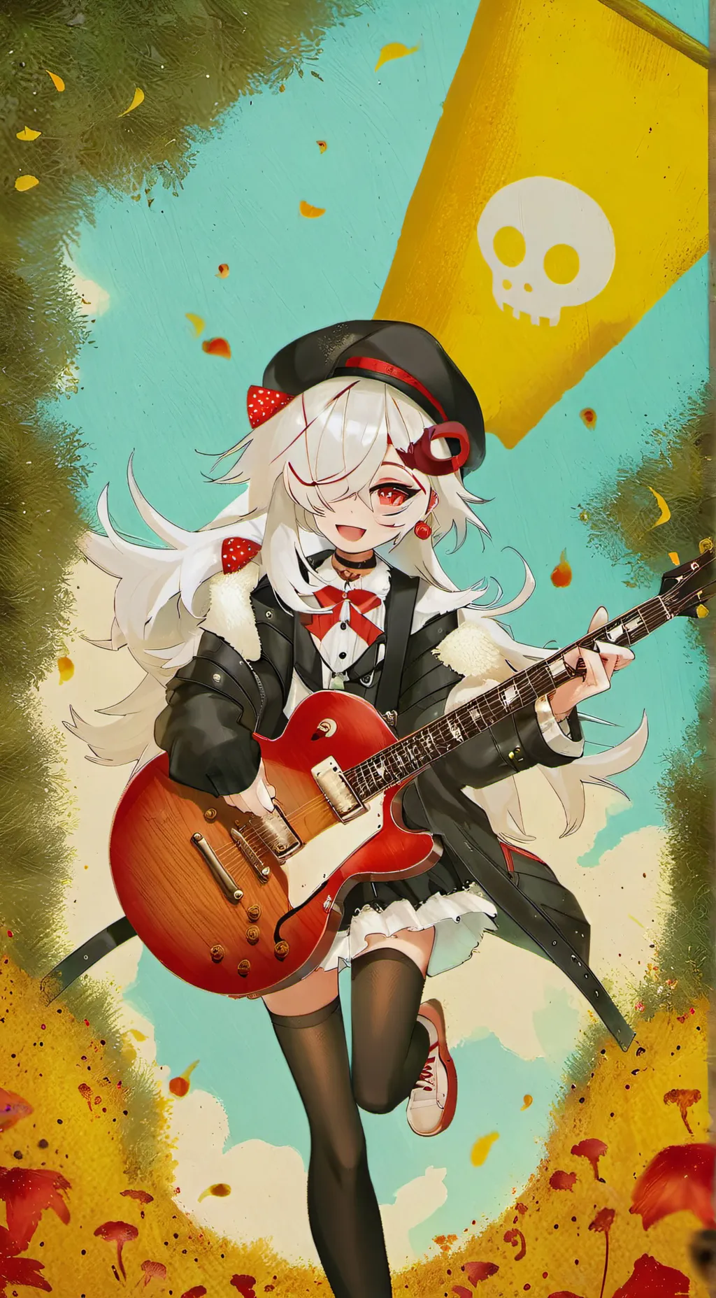 ai character: hh 🌽 background