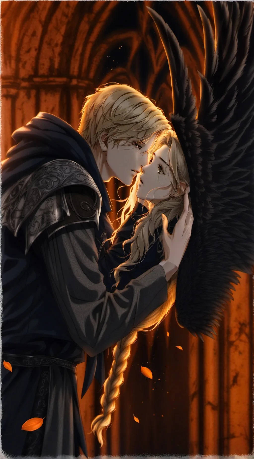 ai character: Aiden and Katie background