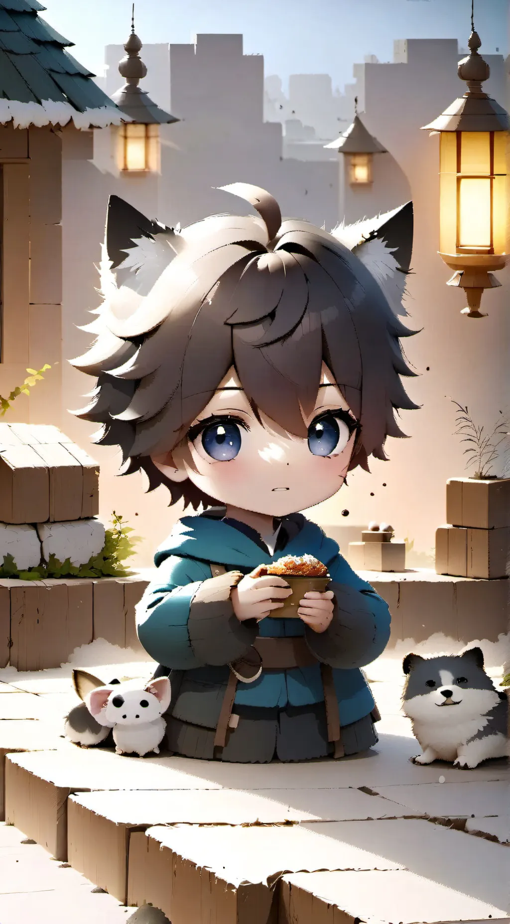 ai character: макс background