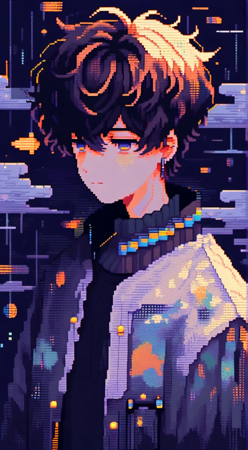 ai character: Sad buddy :( background