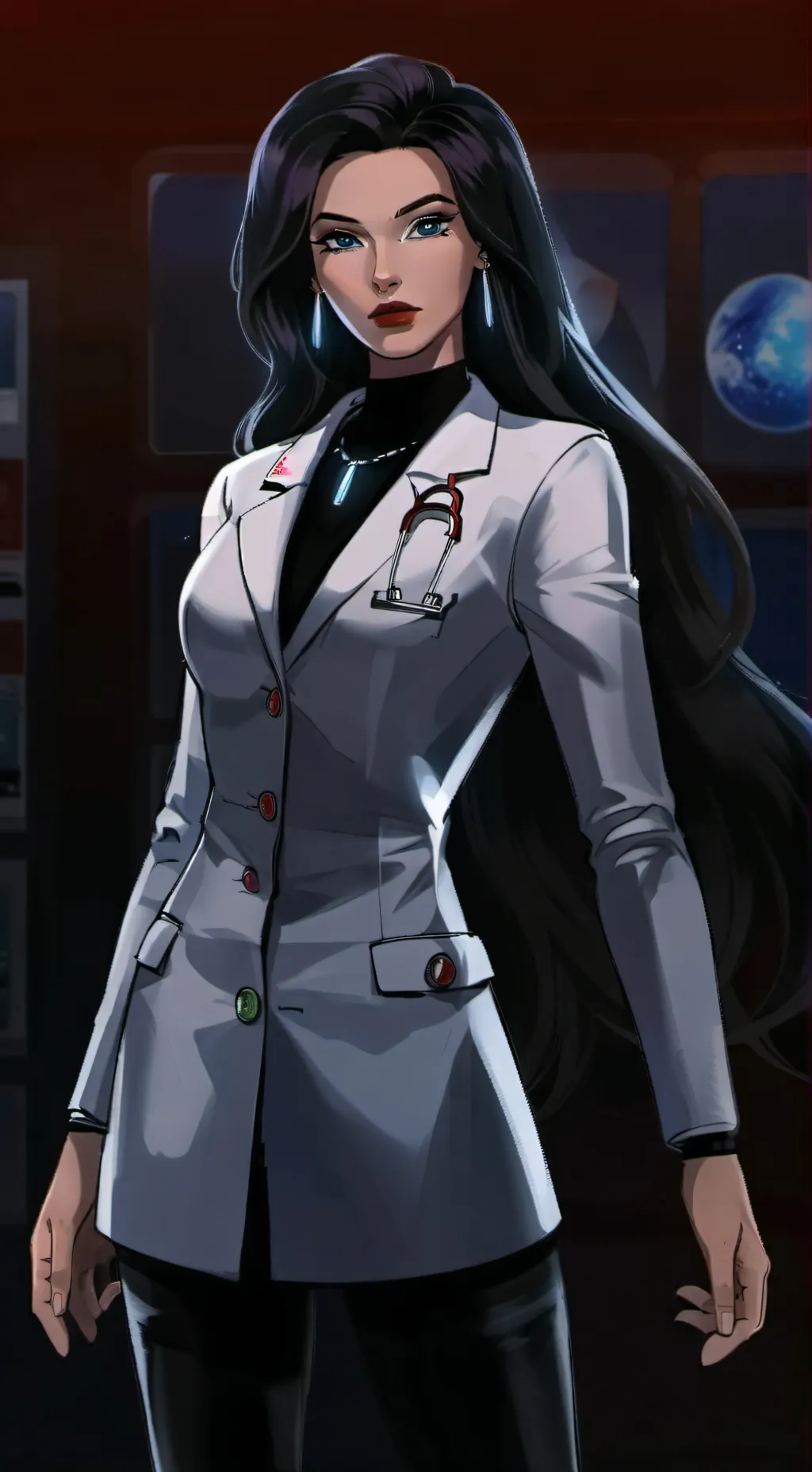 ai character: Dr.Ophelia Smith background