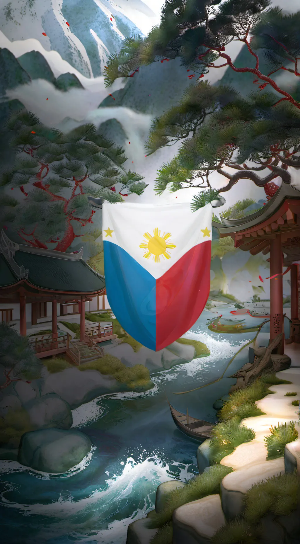 ai character: Philippines quiz background