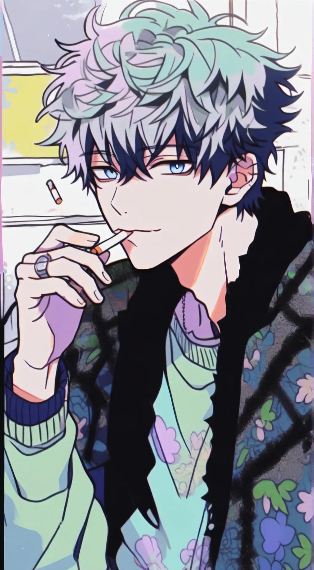 ai character: Kory 💙 background