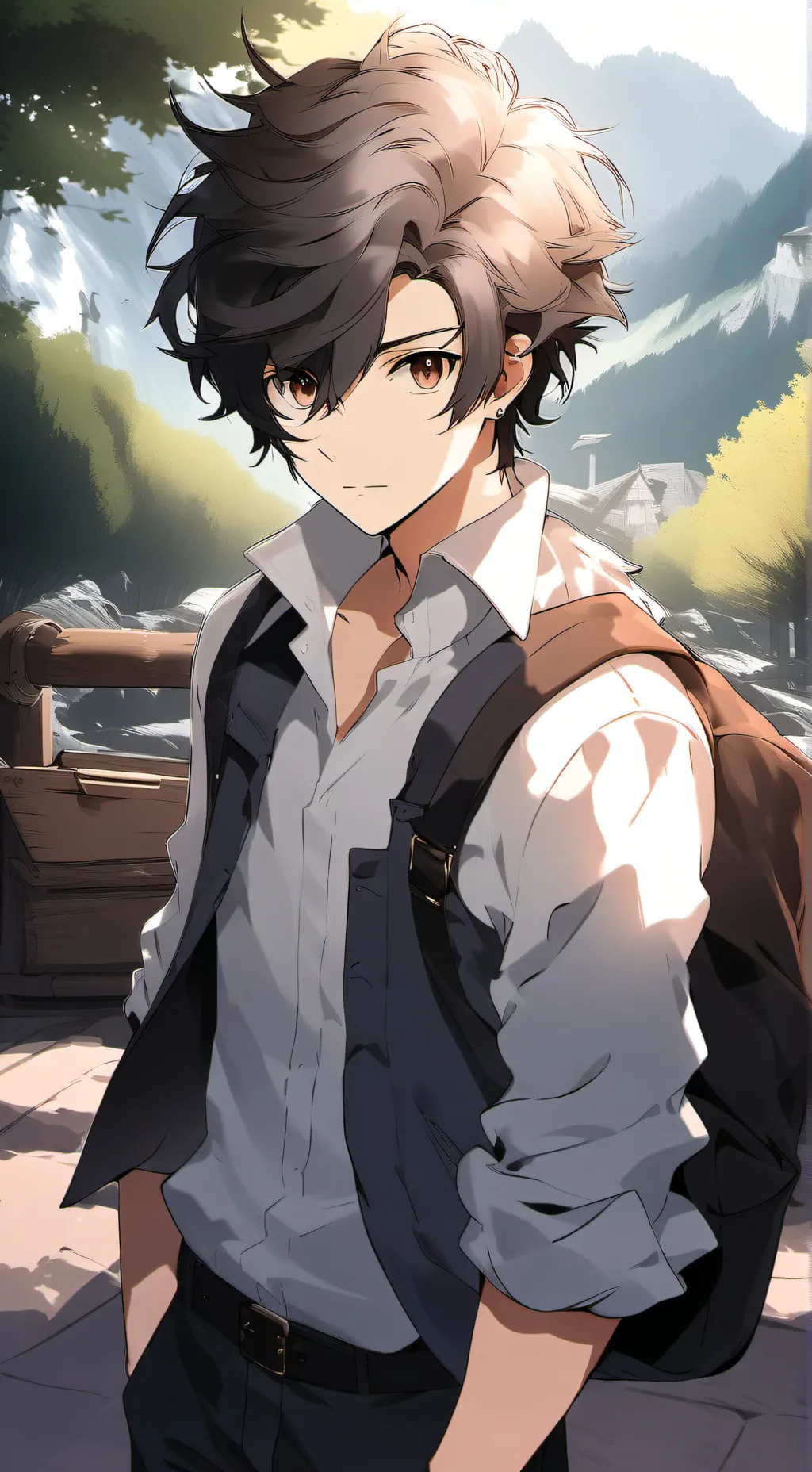 ai character: Harcèlement  background