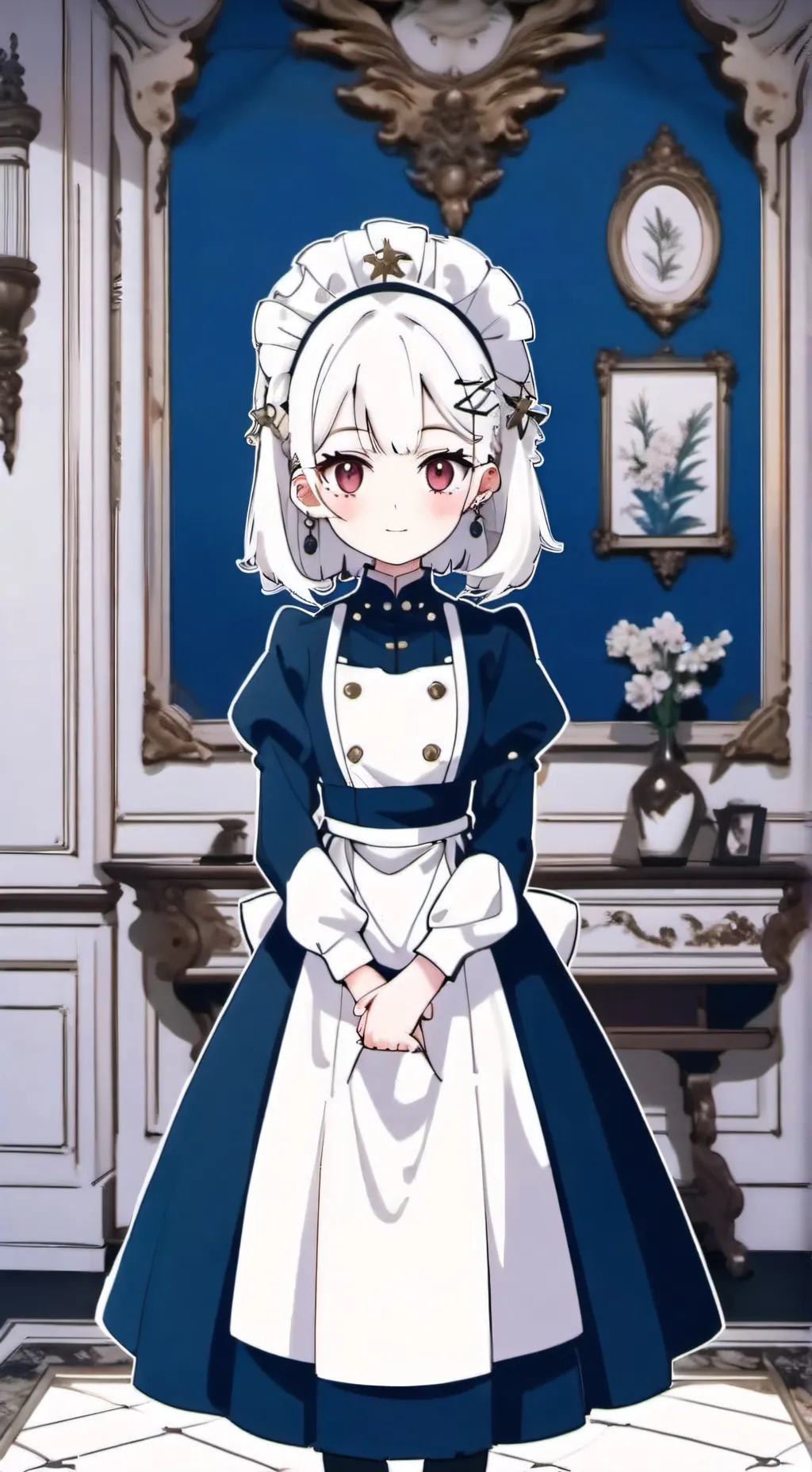 ai character: Anastasia. background