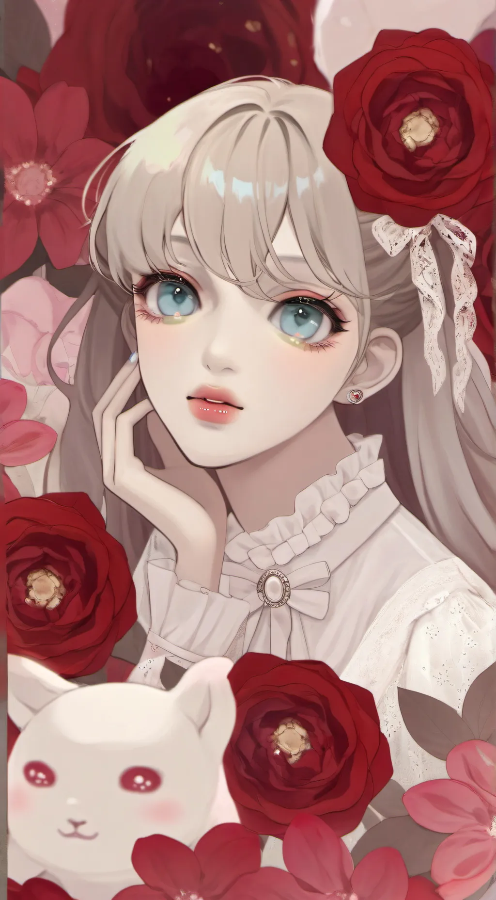 ai character: Виолетта background