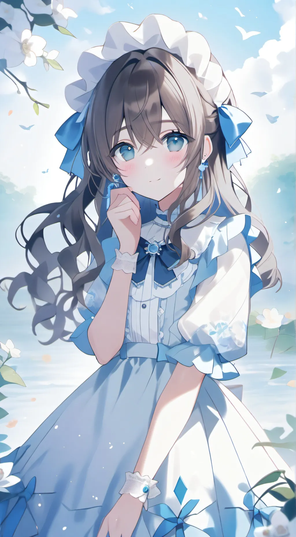 ai character: Lilly background