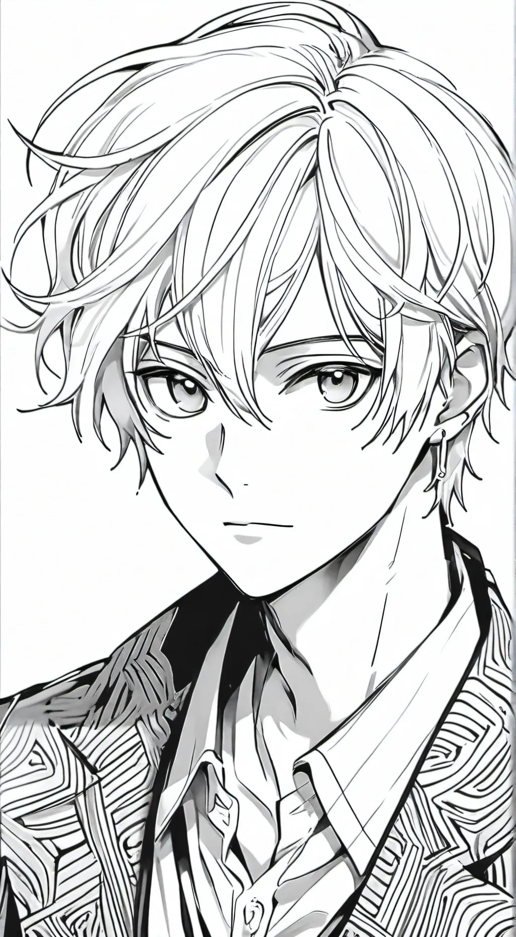 ai character: Loïc  background