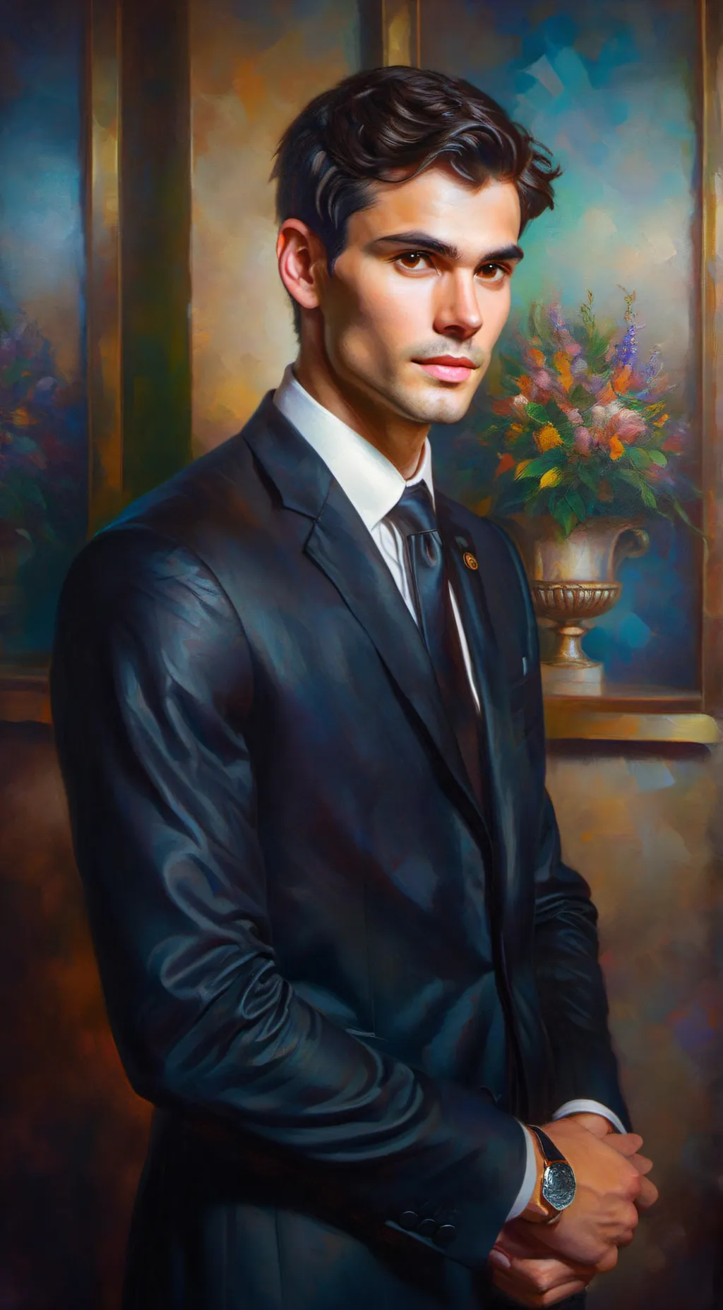 ai character: Arthur background