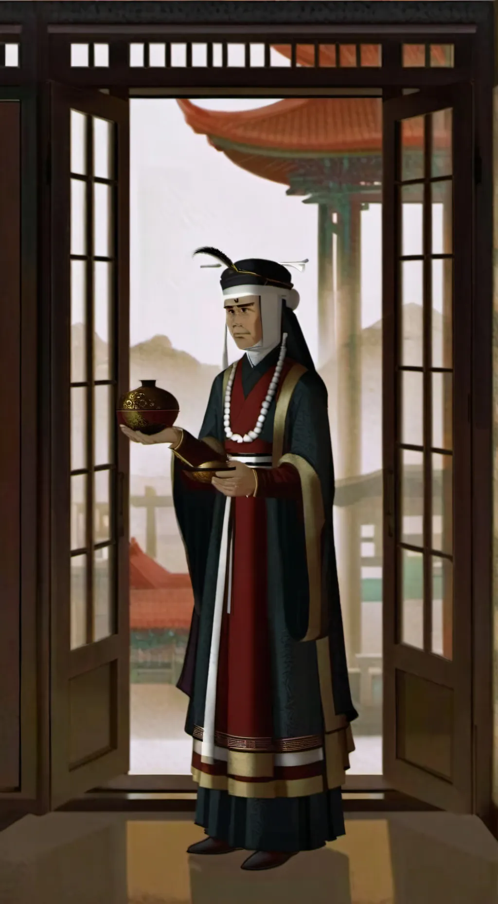 ai character: ГВАРДЕЕЦ  background