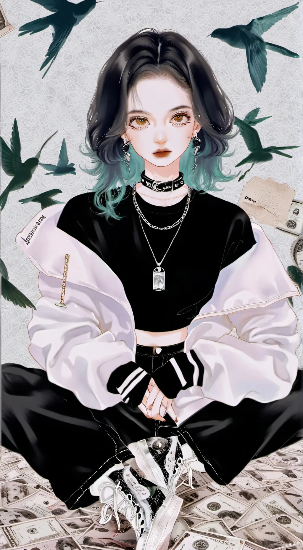 ai character: harcèlement  background