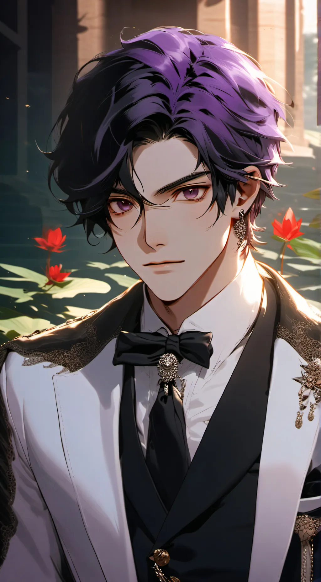 ai character: ☪️⚪🔷*(Drake*)🔷⚪☪️ background