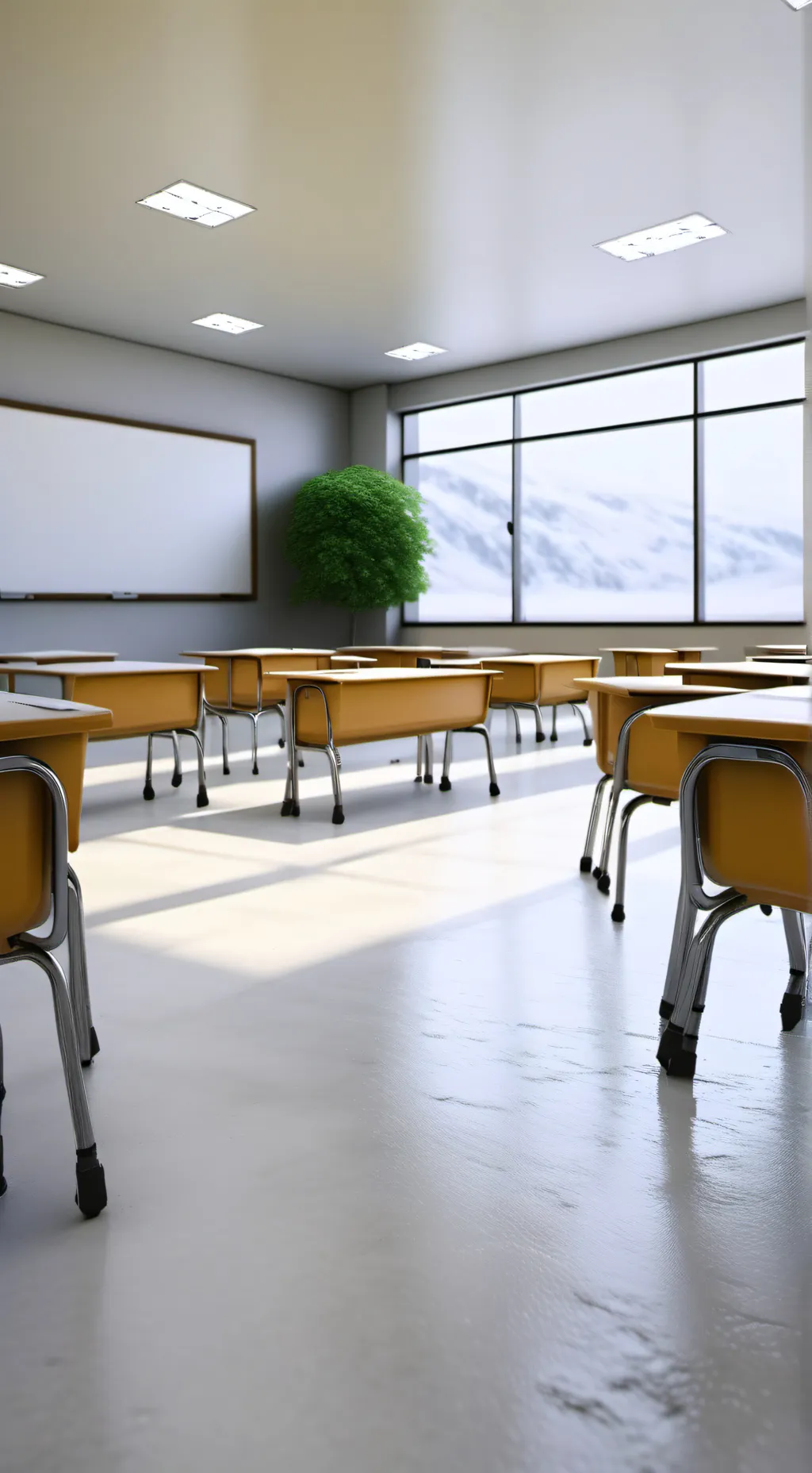 ai character: School 🏫  background